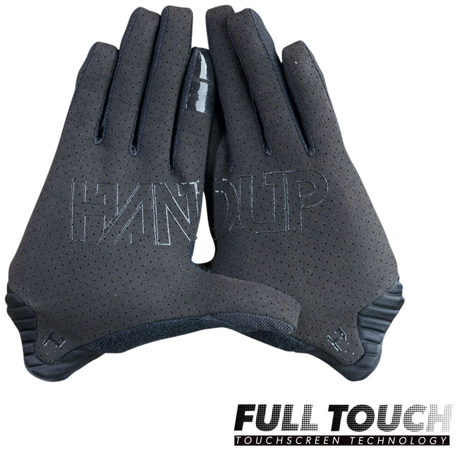 HandUp Pro Performance Gloves - Mid Black, Full Finger, X-Large
