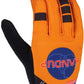 HandUp Most Days Gloves - Shuttle Runners Orange, Full Finger, Small