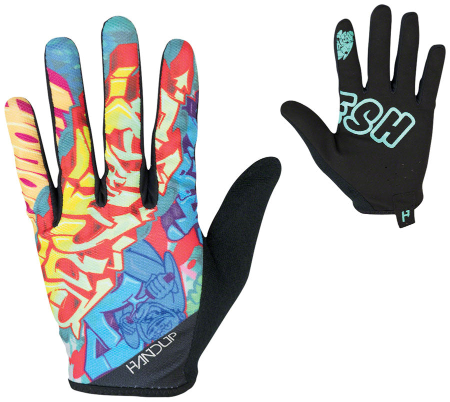 HandUp Most Days Gloves - Senses 3 Graffiti, Full Finger, Small
