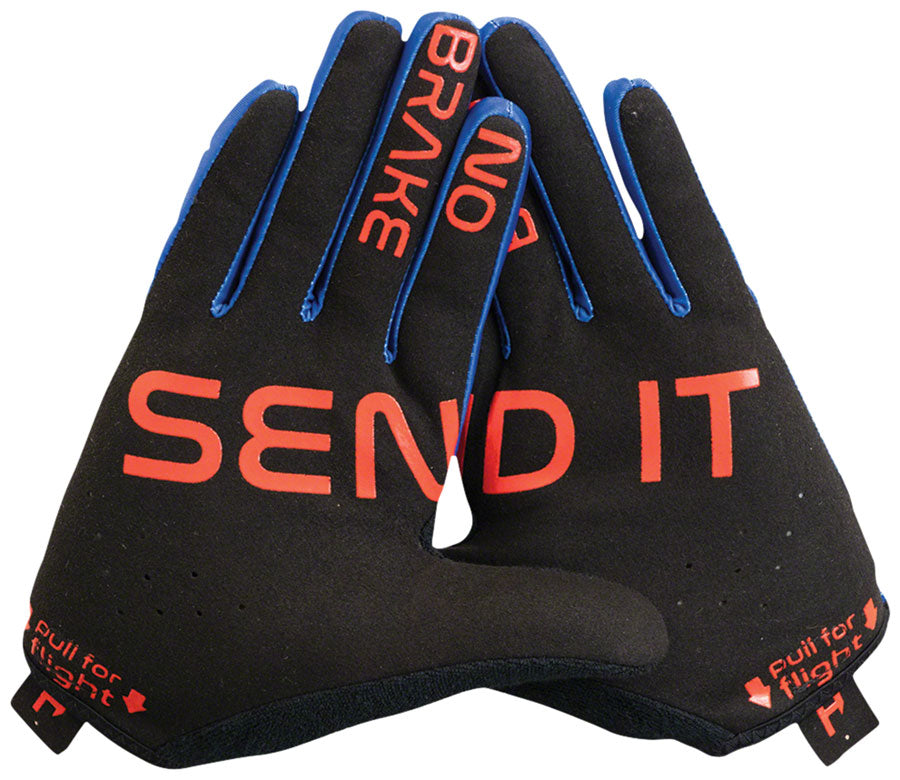 HandUp Most Days Gloves - Shuttle Runners Navy, Full Finger, Small