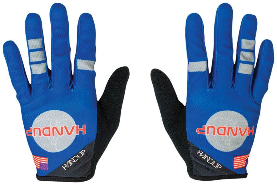 HandUp Most Days Gloves - Shuttle Runners Navy, Full Finger, Small