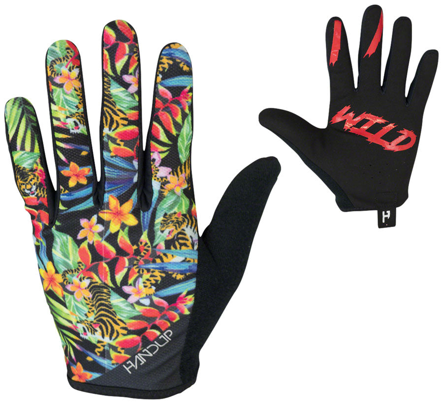 HandUp Most Days Gloves - Crouching Tiger, Full Finger, Medium