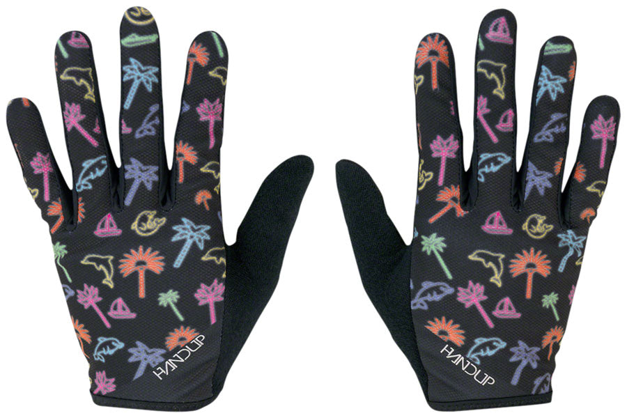 HandUp Most Days Gloves - Neon Lights, Full Finger, Medium