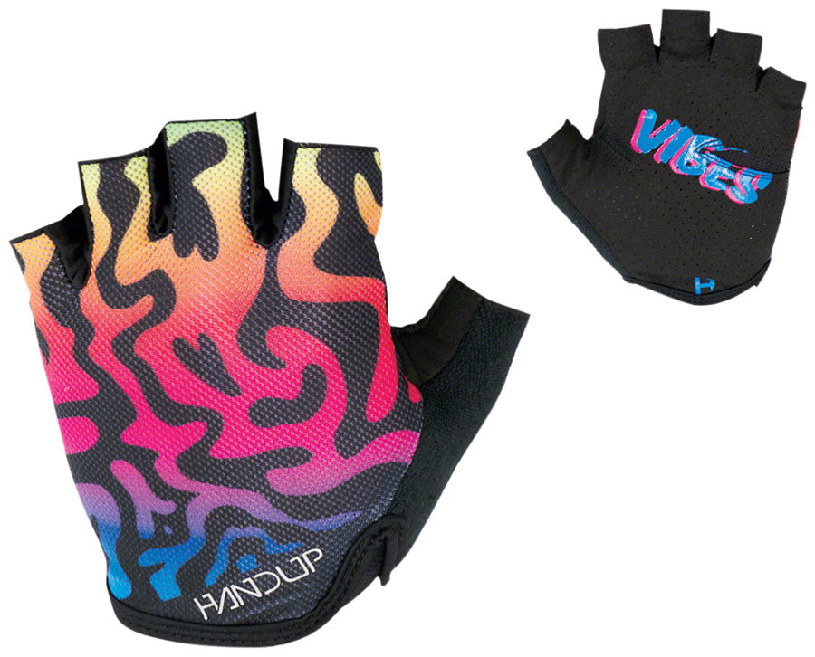 HandUp Shorties Gloves - Funky Fade, Short Finger, X-Large