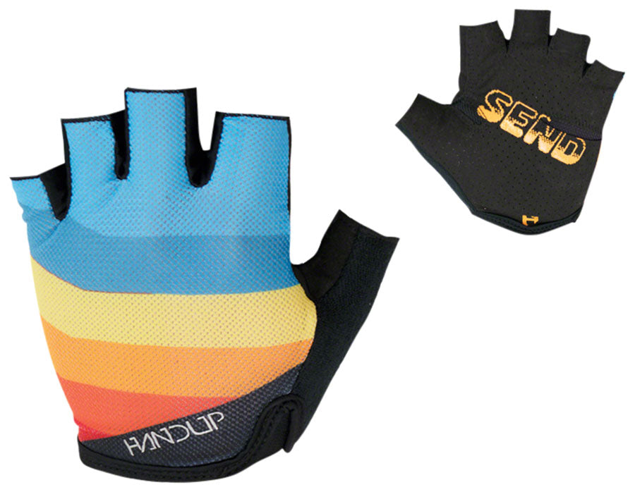 HandUp Shorties Gloves - Old School, Short Finger, X-Large