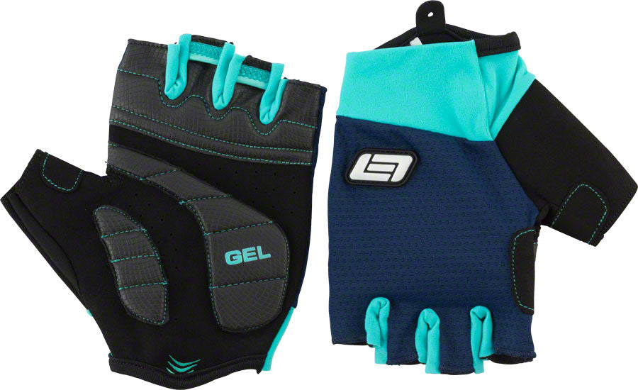 Bellwether Pursuit Gloves - Navy, Short Finger, Men's, X-Large