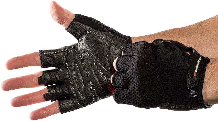 Bellwether Gel Supreme Gloves - Black, Short Finger, Men's, X-Large