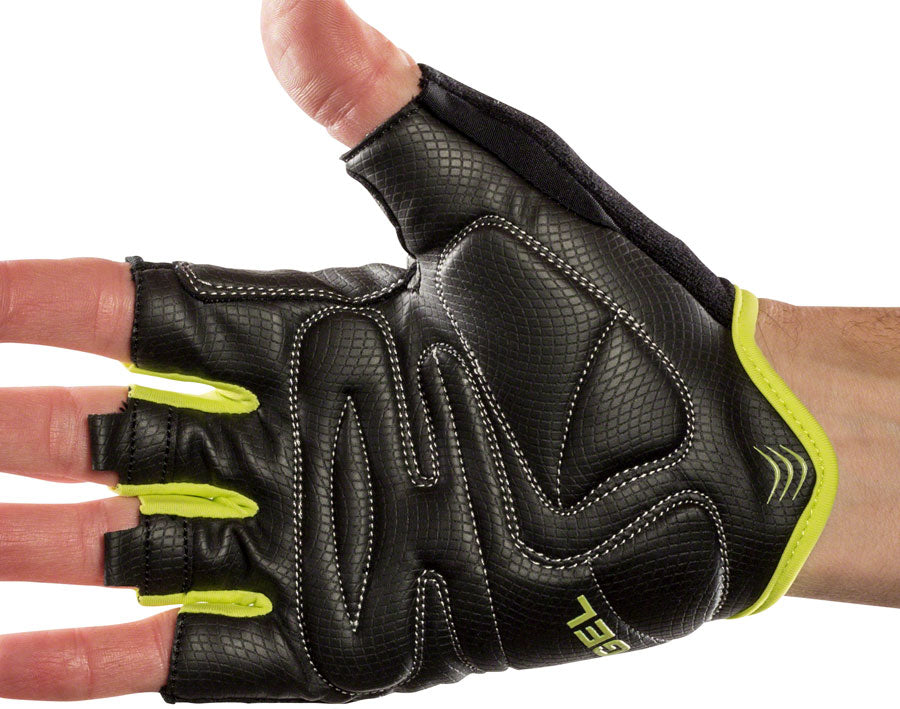 Bellwether Gel Supreme Gloves - Hi-Vis Yellow, Short Finger, Men's, Small