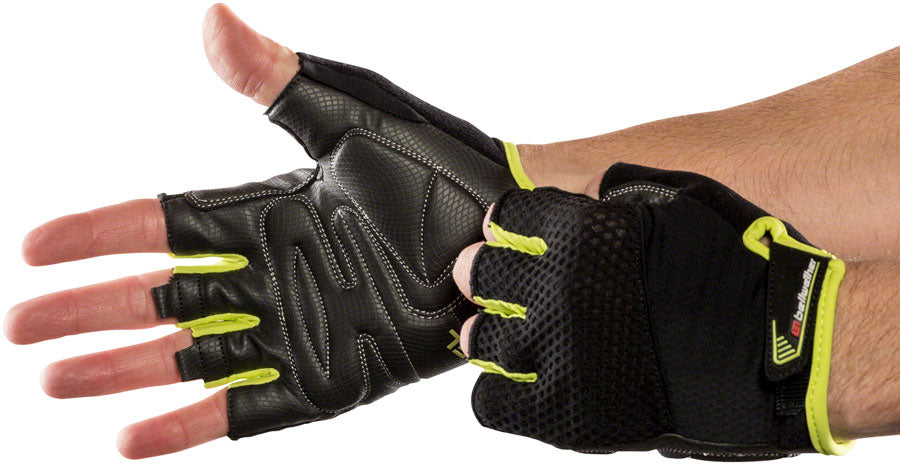 Bellwether Gel Supreme Gloves - Hi-Vis Yellow, Short Finger, Men's, X-Large
