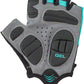Bellwether Ergo Gel Gloves - Aqua, Short Finger, Women's, X-Large
