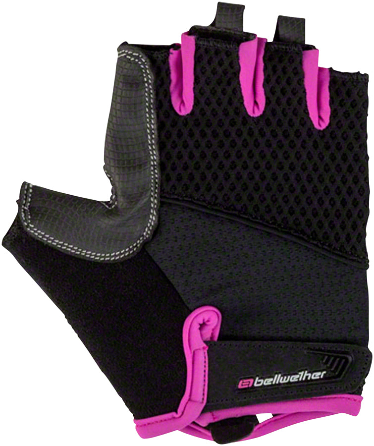 Bellwether Gel Supreme Gloves - Fuchsia, Short Finger, Women's, Small