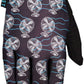 Fist Handwear Chrome Fan Breezer Hot Weather Gloves - Multi-Color, Full Finger, 2X-Small