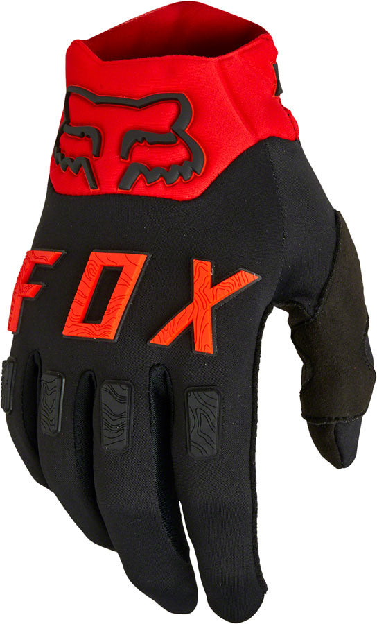 Fox Racing Legion Glove - Black/Red, Full Finger, Medium