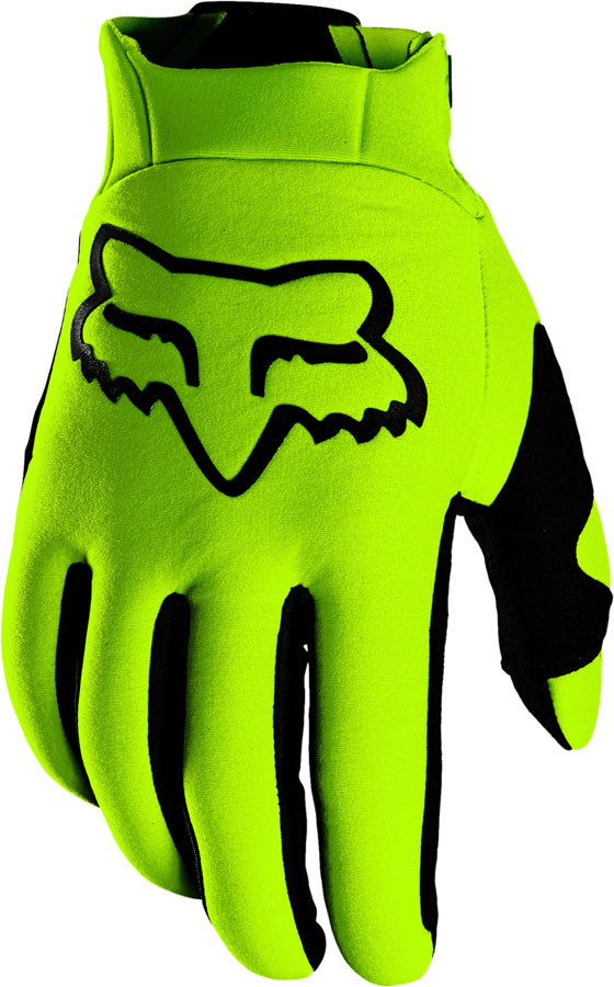 Fox Racing Legion Thermo Glove - Fluorescent Yellow, Full Finger, Medium
