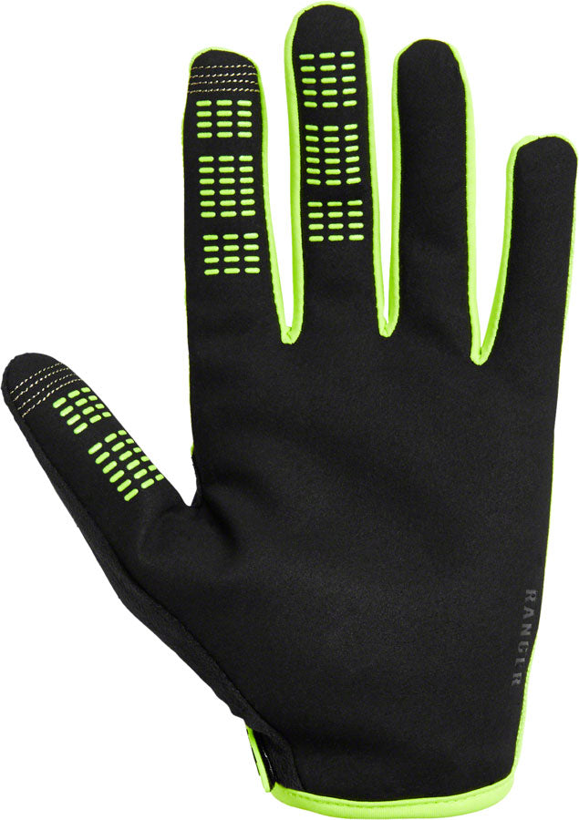 Fox Racing Ranger Gloves - Fluorescent Yellow, Full Finger, Large