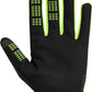 Fox Racing Ranger Gloves - Fluorescent Yellow, Full Finger, X-Large