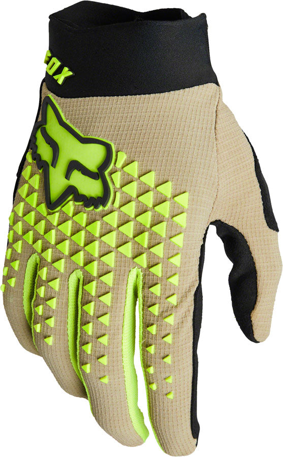 Fox Racing Defend Glove - Stone, Full Finger, Medium