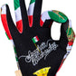 Fist Handwear Spaghetti Wednesday Gloves - Multi-Color, Full Finger, 2X-Small