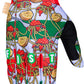 Fist Handwear Spaghetti Wednesday Gloves - Multi-Color, Full Finger, X-Small