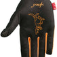 Fist Handwear Robbie Maddison Highlighter Gloves - Black/Orange, Full Finger, 2X-Small