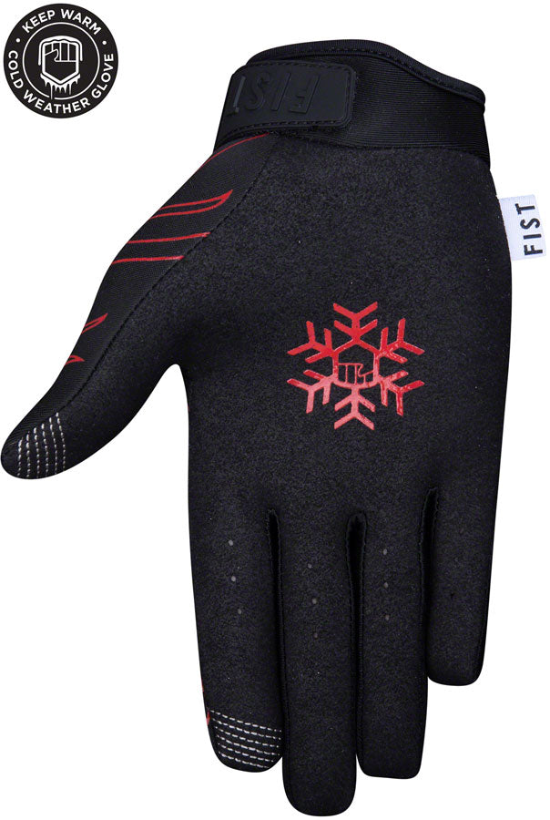 Fist Handwear Frosty Fingers Gloves - Multi-Color, Full Finger, Red Flame, X-Small