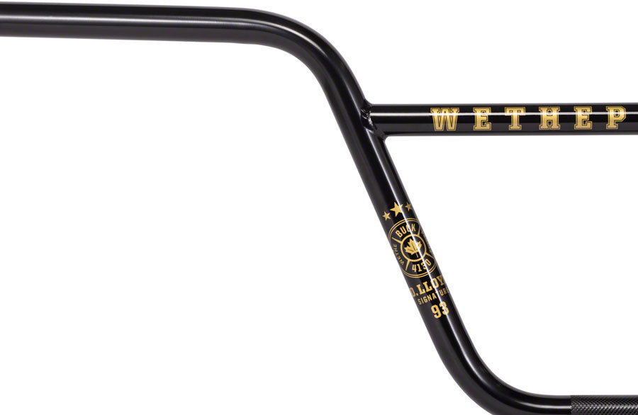 We The People BUCK BMX Handlebar - 9.15",  25.4 Clamp,  Black