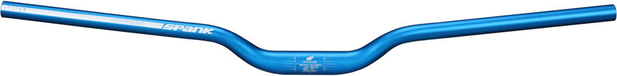 Spank Spoon 800 Handlebar - 31.8mm Clamp, 40mm Rise, Blue