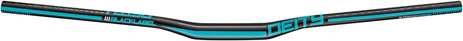 DEITY Blacklabel 800 Handlebar - 15mm Rise, 800mm Width, 31.8mm Clamp, Turquoise