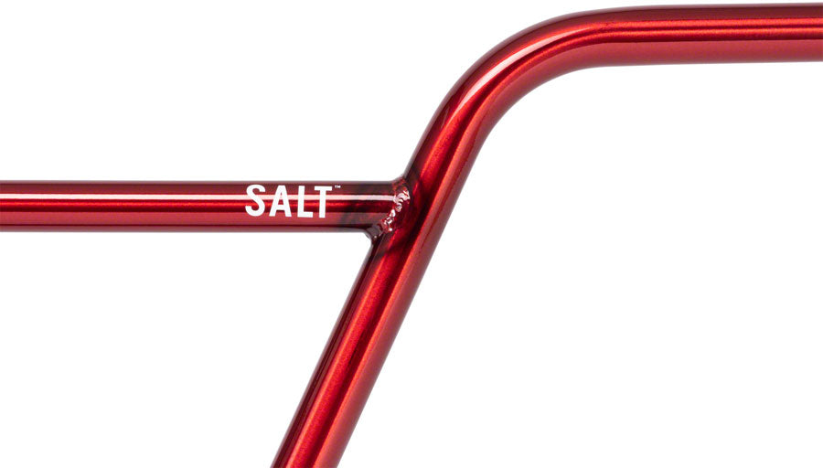 Salt Pro 2-Piece BMX Handlebar - 9", Translucent Red