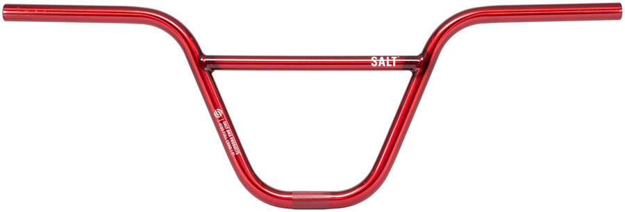 Salt Pro 2-Piece BMX Handlebar - 9.5", Translucent Red