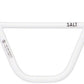 Salt Pro 2-Piece BMX Handlebar - 9", White