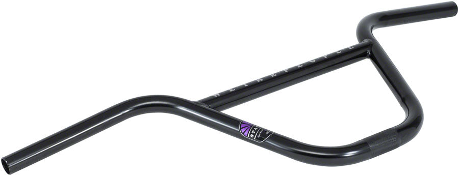 We The People Stallis Dan Kruk Signature BMX Handlebar - 9.25", 25.4mm Clamp, Glossy Black