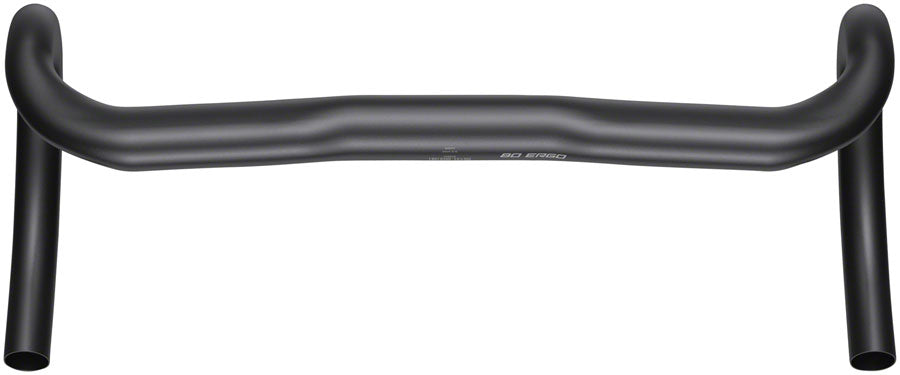 Zipp Service Course 80 Ergo Drop Handlebar - Aluminum, 31.8mm, 40cm, Bead Blast Black, A2