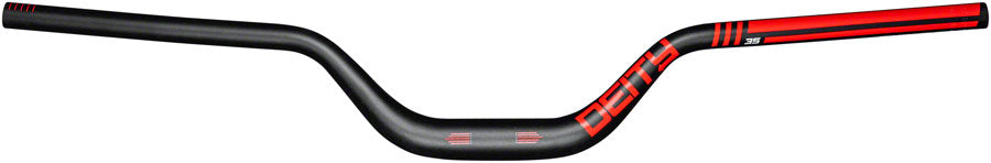 DEITY Highside 35 Riser Handlebar - 80mm Rise, 800mm Width, 35mm Clamp, Red