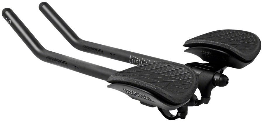Profile Design Supersonic Ergo+ 35 Slc Aerobar Aero Bars Handlebar, Black