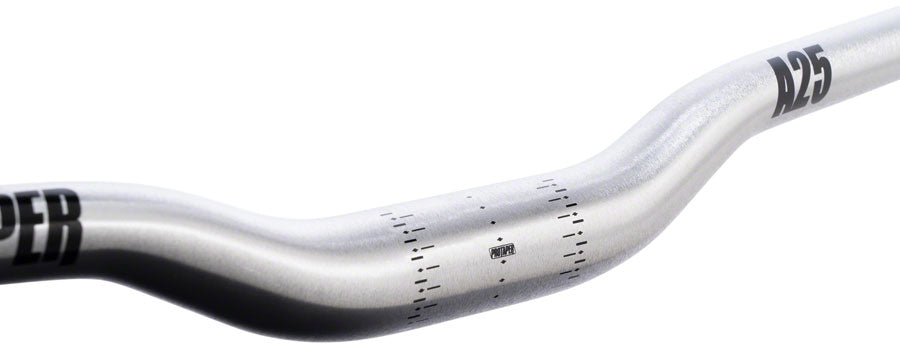 ProTaper A25 Handlebar - 810mm, 25mm Rise, 31.8mm, Aluminum, Polished Silver