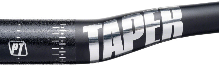 ProTaper C25 Handlebar - 810mm, 12mm Rise, 31.8mm, Carbon, Polish Black/Chrome