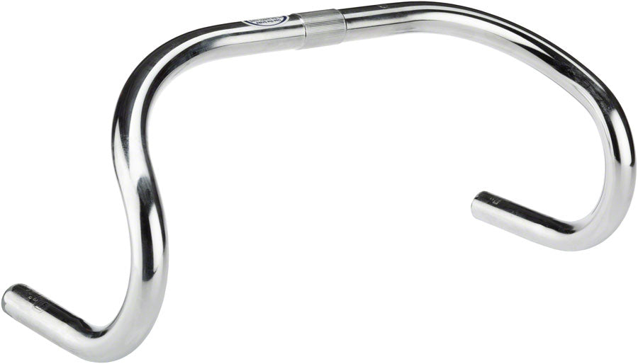 Nitto Track Drop Handlebar - Steel, 25.4mm, 42cm, Silver