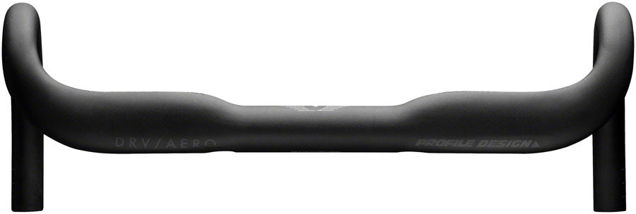 Profile Design DRV/AEROa Road Drop Handlebar - 42cm, 105mm Drop, 122mm Reach, 31.8mm, Black