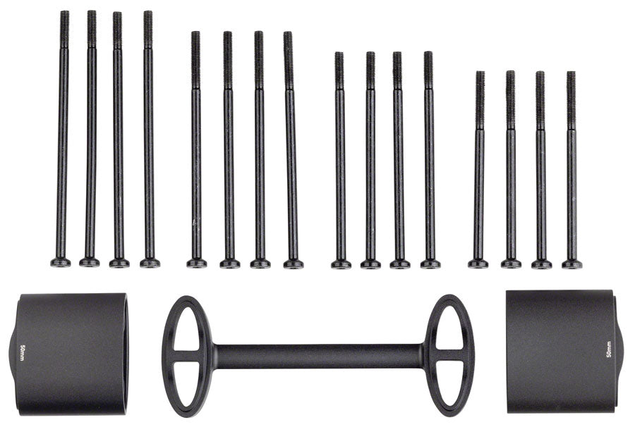 Zipp Vuka High Stack Kit For Vuka C1 - 10mm riser Bridge, 50mm. Risers and bolts