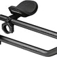 Profile Design Sonic Ergo 35a Shallow Ski-Bend Aluminum Aerobar: Long 400mm Extension, Sonic Bracket, Ergo Armrest, Black