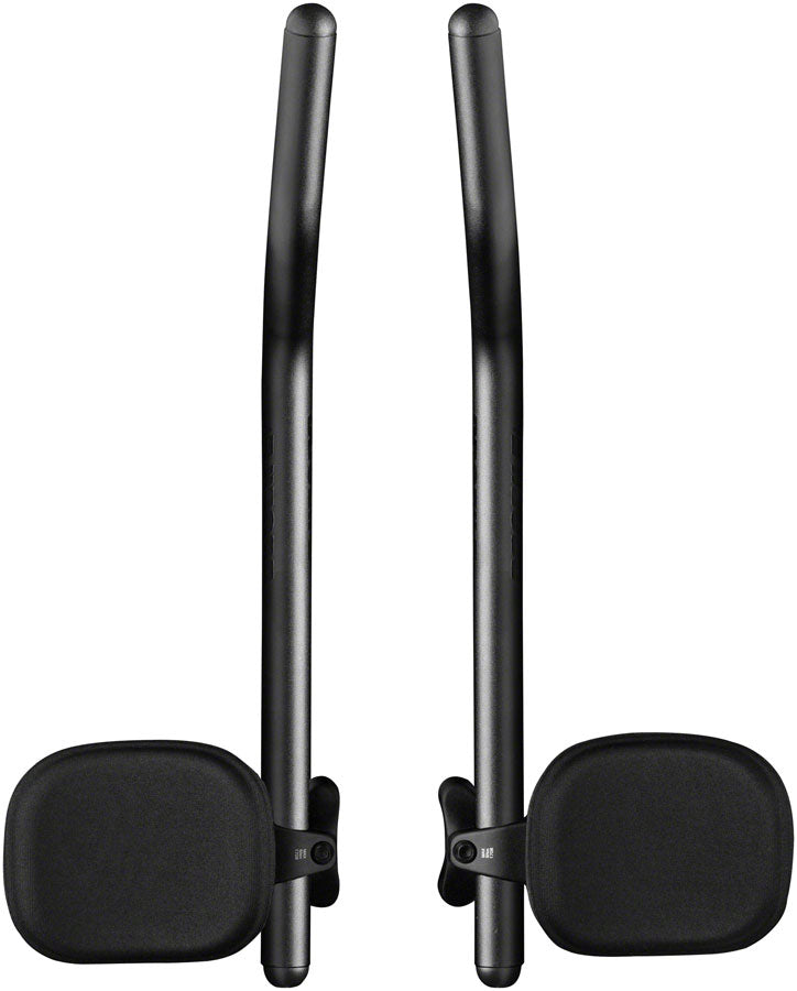 Profile Design Sonic Ergo 4525a Aluminum Aerobar: Long 400mm Extension, Sonic Bracket, Ergo Armrest, Black