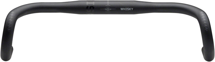 WHISKY No.7 12F Drop Handlebar - Aluminum, 31.8mm, 40cm, Black