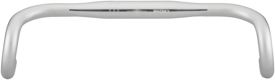 WHISKY No.7 12F Drop Handlebar - Aluminum, 31.8mm, 38cm,Silver