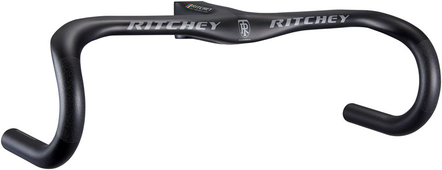 Ritchey WCS Carbon Solostreem Drop Handlebar - Carbon, Integrated, 44cm, Matte Carbon, 110mm