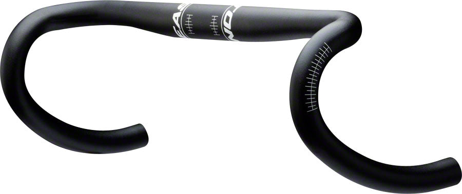 Easton EA50 Drop Handlebar - Aluminum, 31.8mm, 38cm, Black