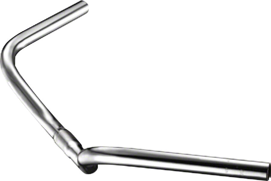 Zoom Cruiser Handlebar: 570mm Wide, 66mm Rise, 43 Degree Sweep, 25.4 Diameter