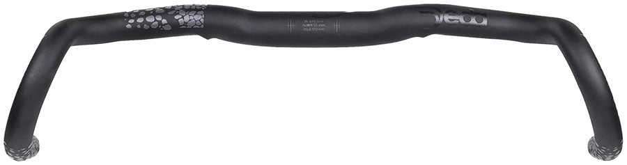 Deda Elementi Gera Drop Handlebar - Aluminum, 42cm, 31.7mm, Black, Internal Cable Routing