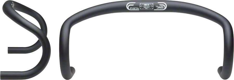 Deda Elementi Track Pista Drop Handlebar - Aluminum, 31.7mm, 42cm, Black