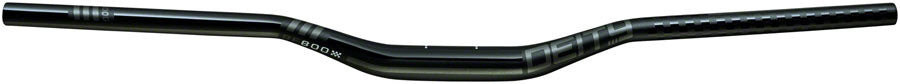 DEITY BRENDOG Handlebar: 30mm Rise, 800mm Width, 31.8 Clamp, 8 degree backsweep / 5 degree upsweep, Black w/Stealth